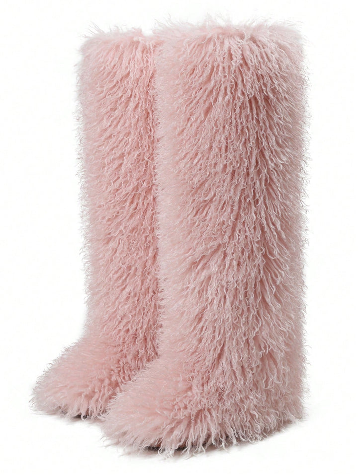 Cozy Faux Fur Winter Boots
