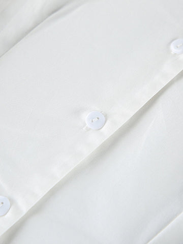Puff Sleeve Bow Tie Blouse