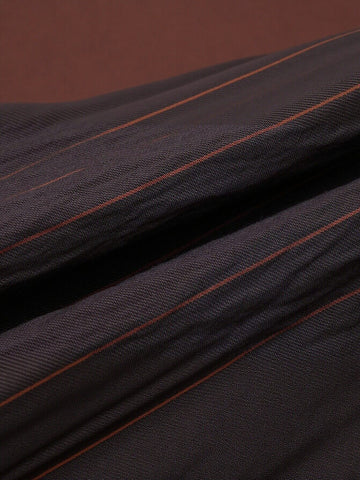 Tie-Waist Striped Short Sleeve Shirts