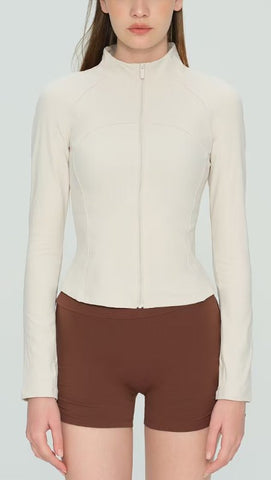 Slim Fit Full Zip Sports Jacket