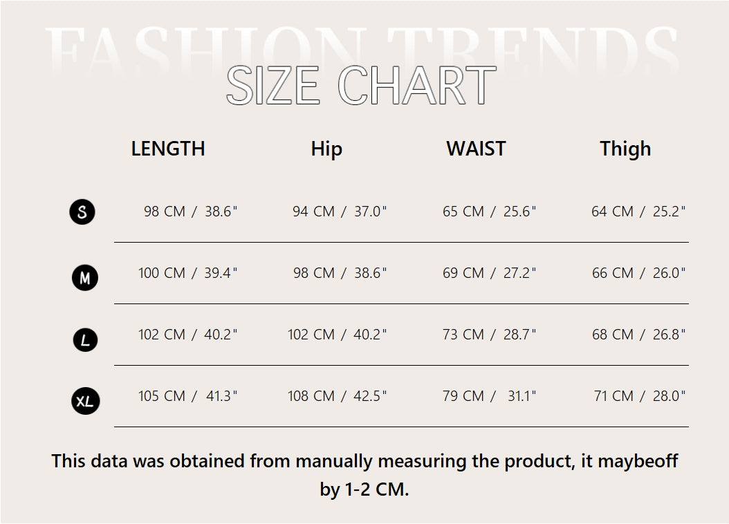 Street Style High Waist Wide Leg Pants Full Length Slim Fit Trousers For Women Autumn Winter Fashion Casual Wear