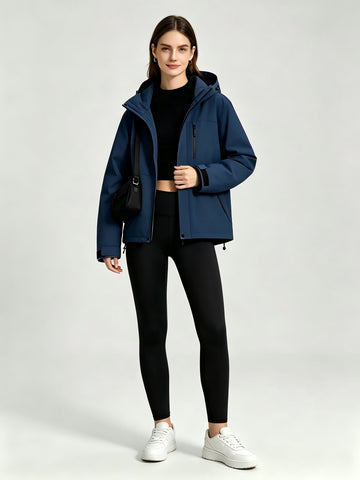 Waterproof Windproof Women Outdoor Rain Jacket