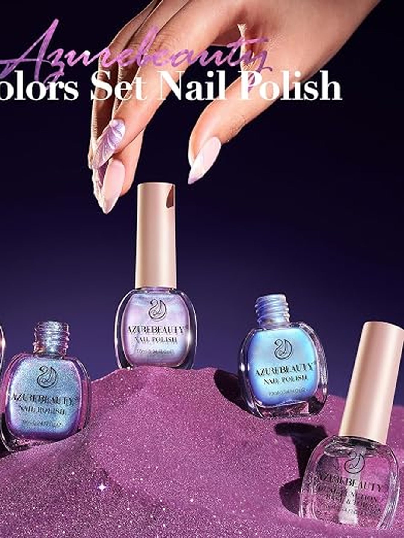 Shimmering Reflective Glitter Gel Nail Polish