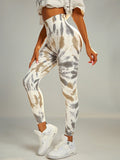 High Waisted Tie Dye Seamless Leggings