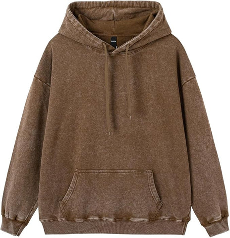 Oversized Acid Wash Unisex Hoodie
