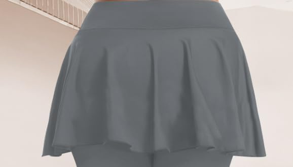 High Waisted Skirted Athletic Leggings