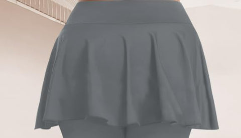 High Waisted Skirted Athletic Leggings