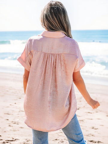 Loose Fit Short Sleeve Shirt