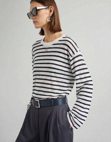 Long Sleeves Striped Sweater