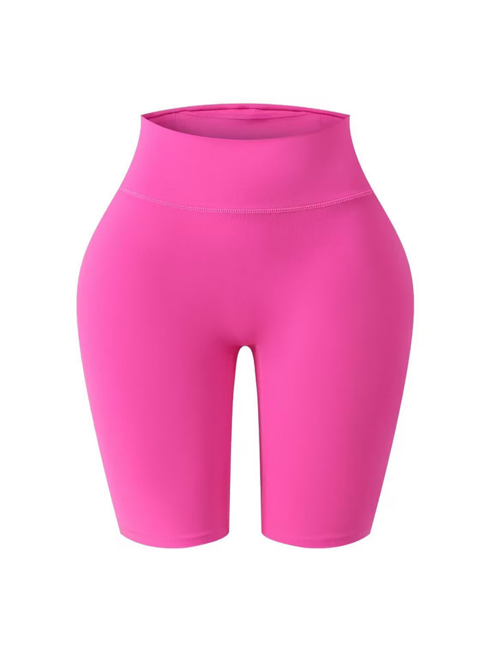 High Waisted Seamless Yoga Shorts
