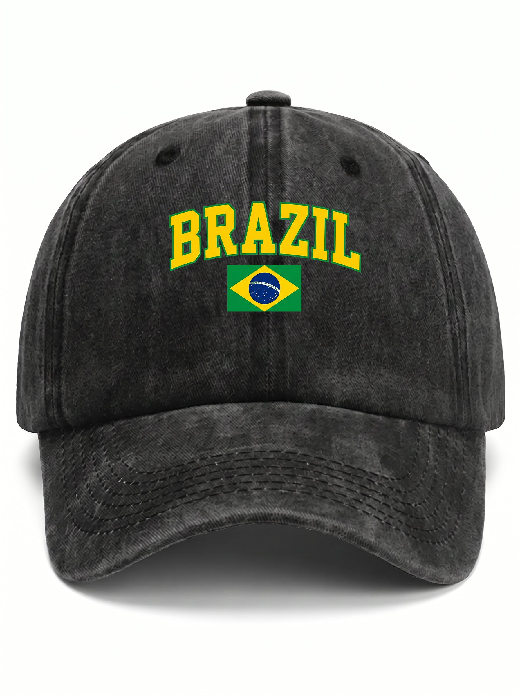 National Team Print Washed Baseball Cap