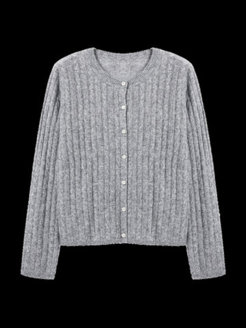 Cozy Cable Knit Button Cardigan