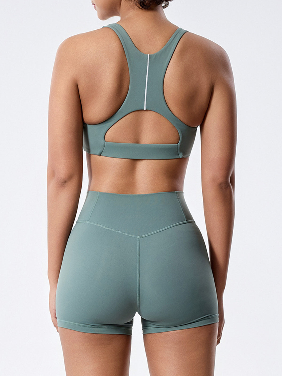 Seamless High Support Yoga Short Set