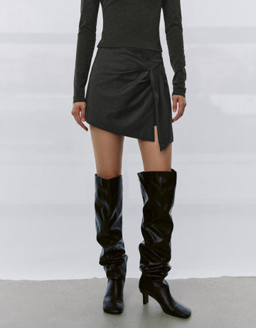 Urban Revivo Wrap Mini Skirts