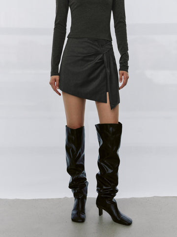 Urban Revivo Wrap Mini Skirts