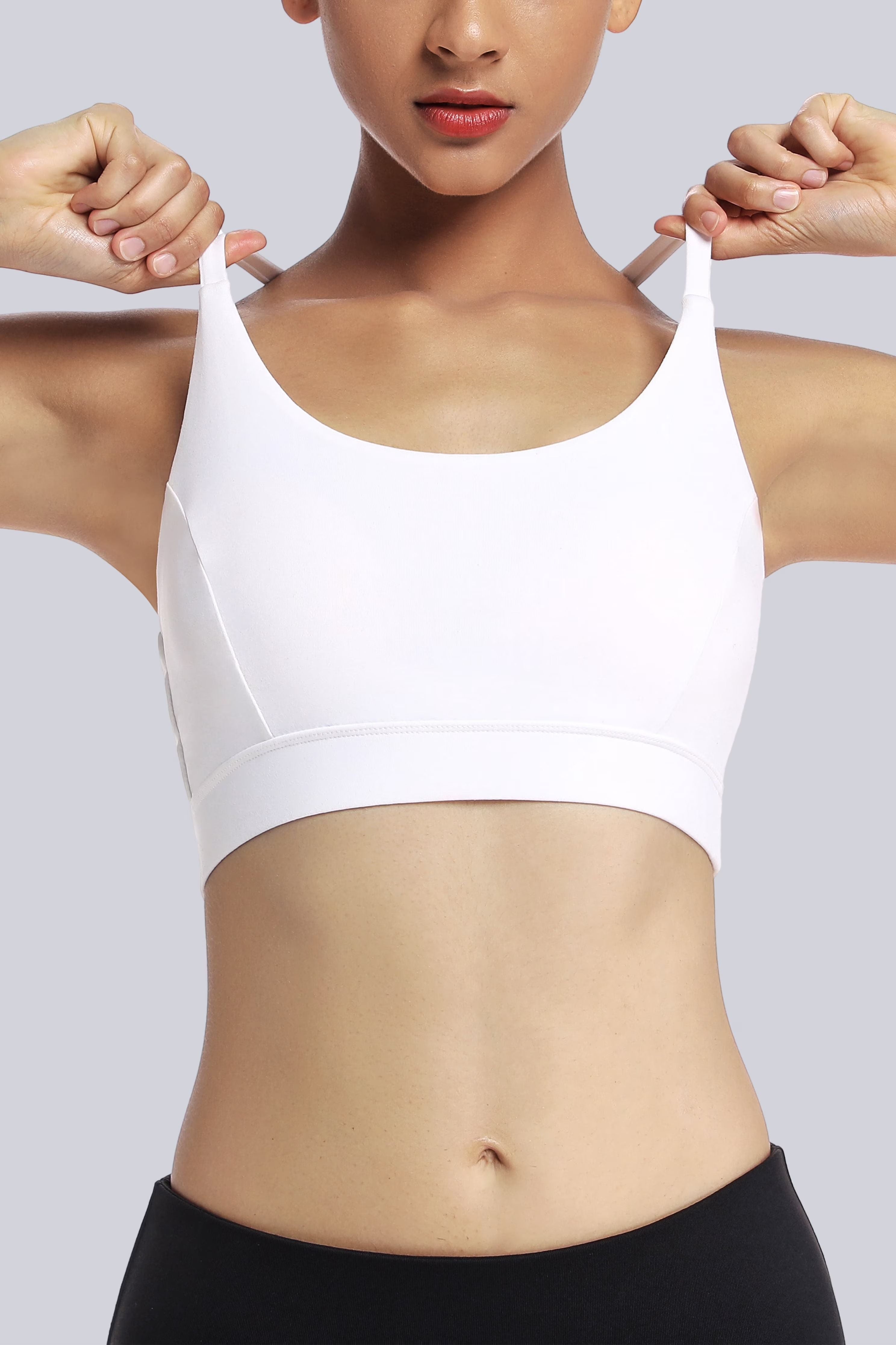 Buttery Soft Strappy Back Sports Bra