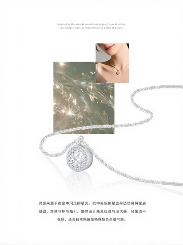 Dainty North Star Pendant Necklace