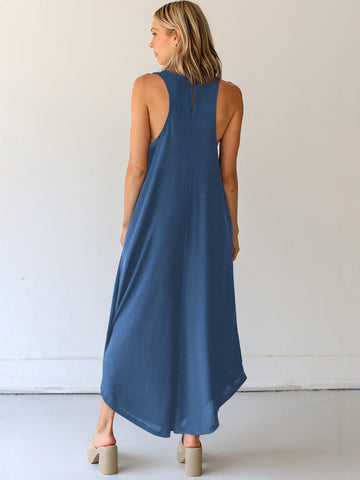 V Neck Flared Leg Jumpsuit