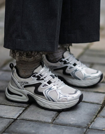 Chunky Sole Breathable Mesh Retro Sports Shoes[Note:Runs Small,Go One Size Up]