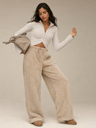 Cozy Fuzzy High Waisted Lounge Pants