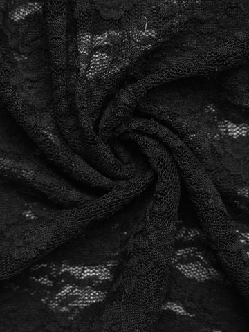 Ruffle Trim Tie Neck Lace Romantic Camisole