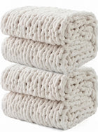Ultra Soft Chunky Knit Throw Blanket