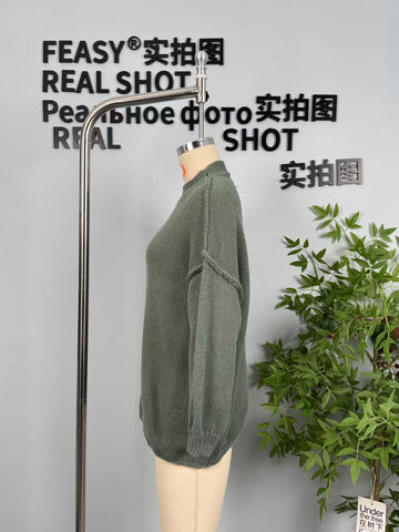 Cozy Oversized Mock Neck Sweater