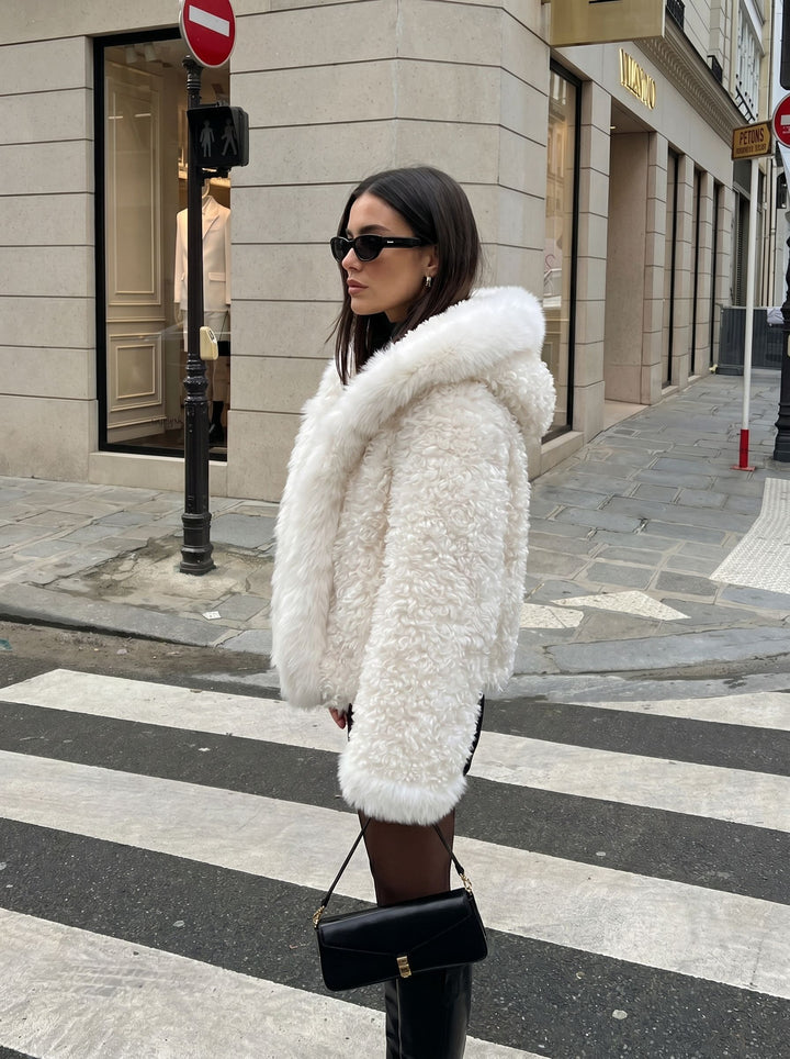 Cozy Plush Faux Fur Jacket