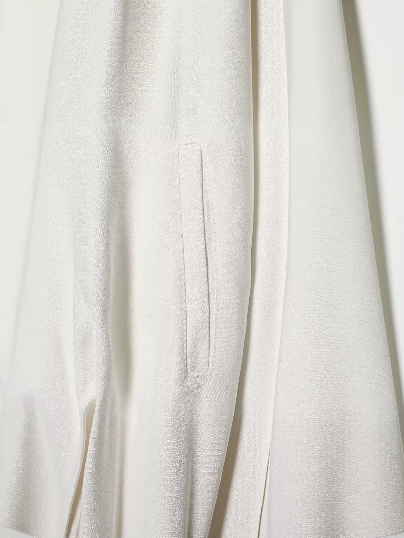 Oversized Stand Collar Utility Jacket