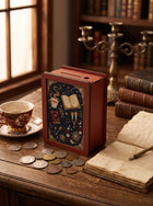 Magic Book and Celestial Graphic Money Saving Box