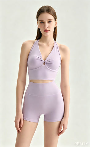 Seamless Twist Front Yoga Tank