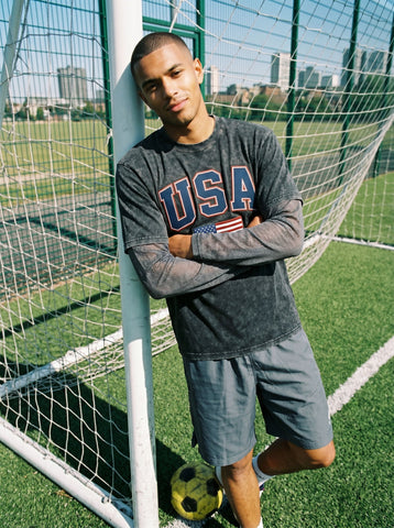 World Cup 2026 Vintage Washed USA Graphic  T-Shirt