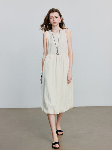 Flowy Light Casual Midi Dress