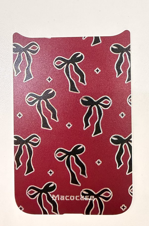 Black Bow Pattern Phone Case