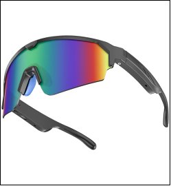 Polarized Wrap Around Sport Sunglasses