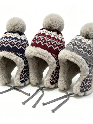 Cozy Faux Fur Lined Winter Hat