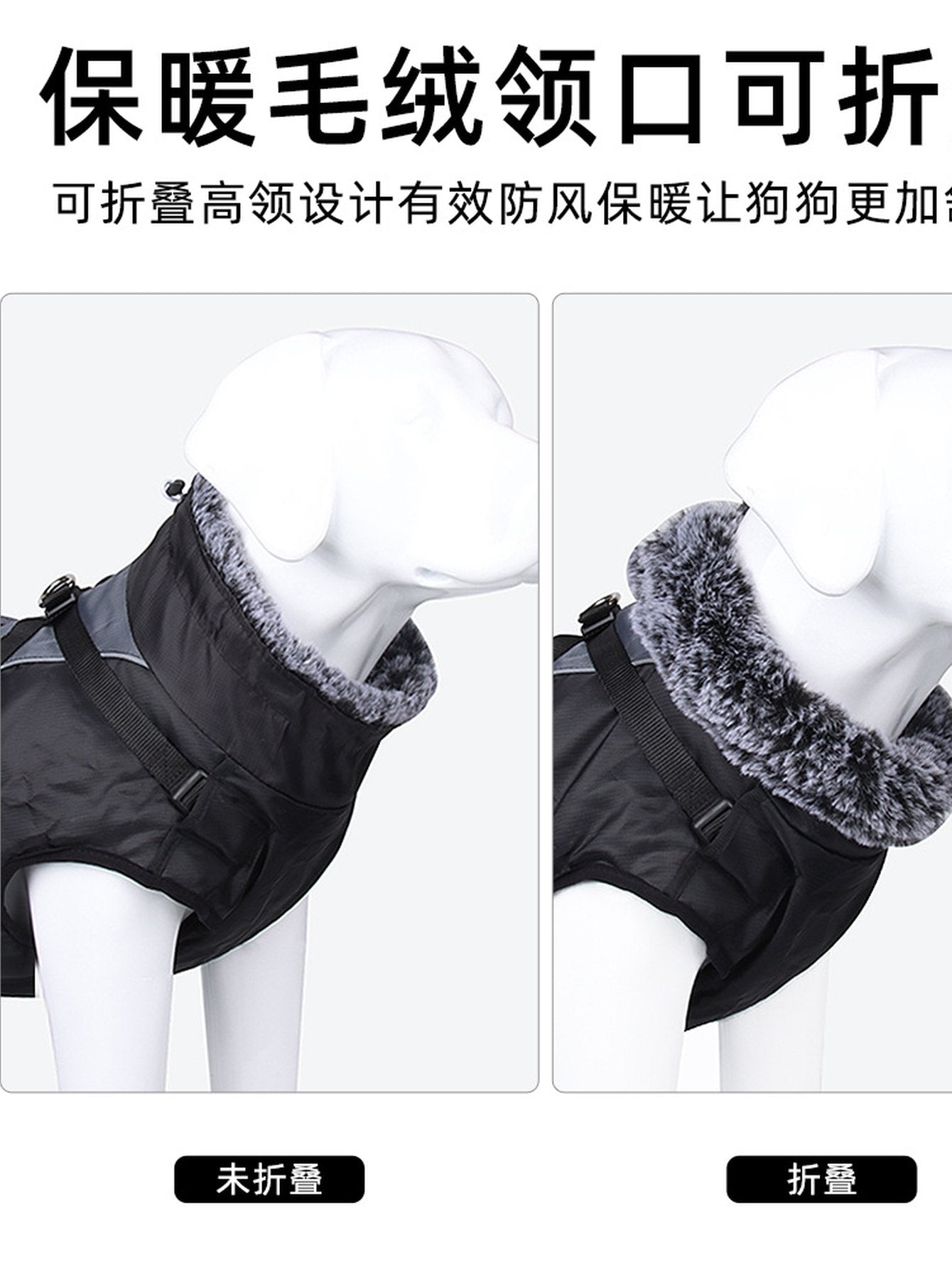 Warm Waterproof Reflective Dog Winter Jacket