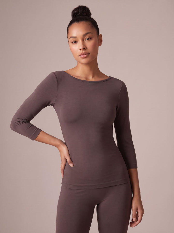 Seamless Stretchy Long Sleeve Yoga Top