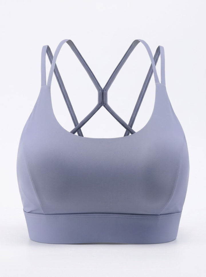 Strappy Back Medium Support Sports Bra