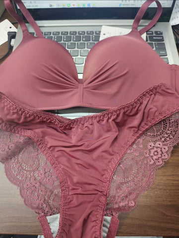 Seamless Push Up Lingerie Set