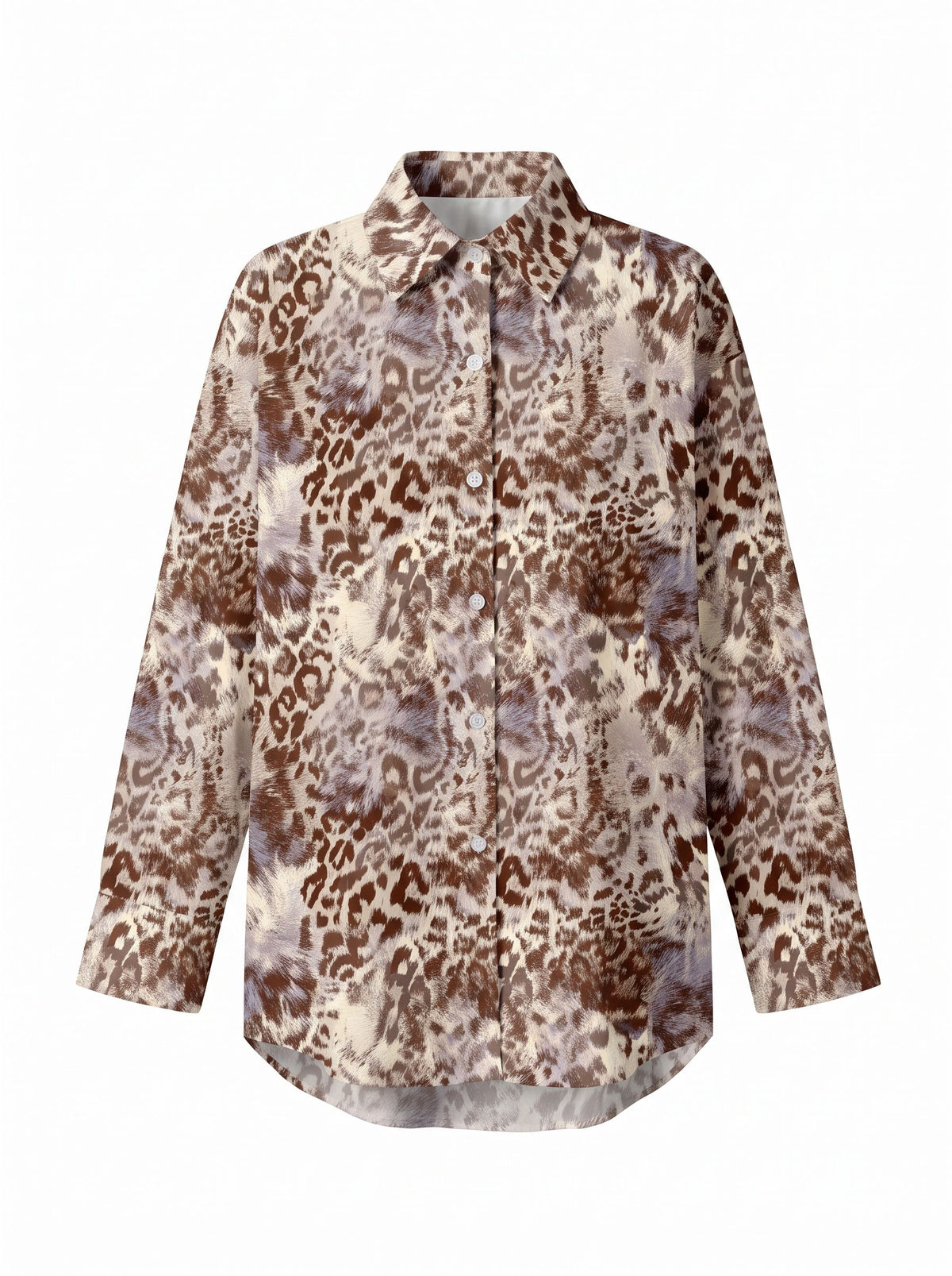 Angela Taylor's Leopard Print Blouses
