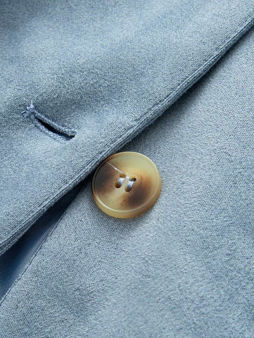 Puff Sleeve Drawstring Waist Trench Coat