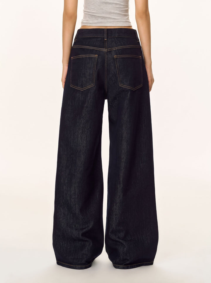 High Waisted Wide Leg Jeans