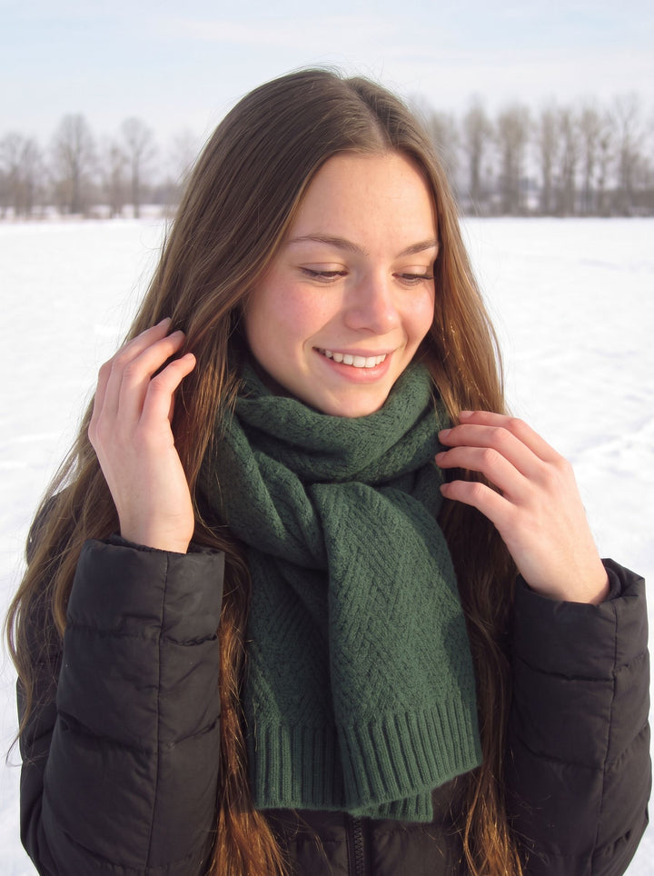 Cozy Soft Knit Winter Scarf