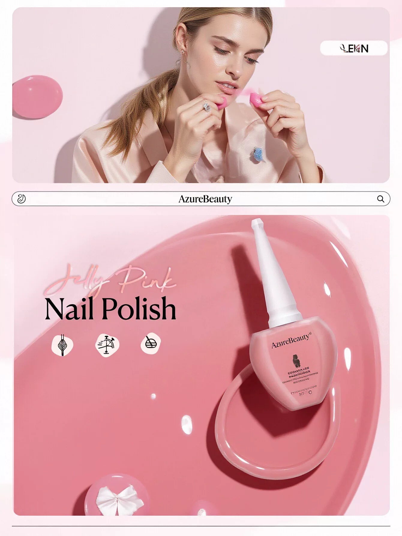 Sheer Pink Quick Dry Nail Polish