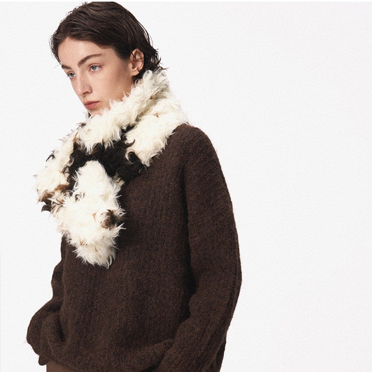 Cozy Plush Faux Fur Scarf