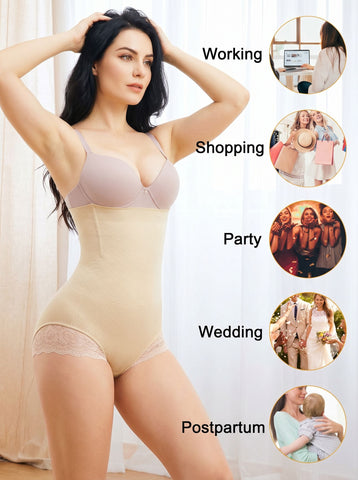 Seamless Tummy Control Shapewear Bodysuit