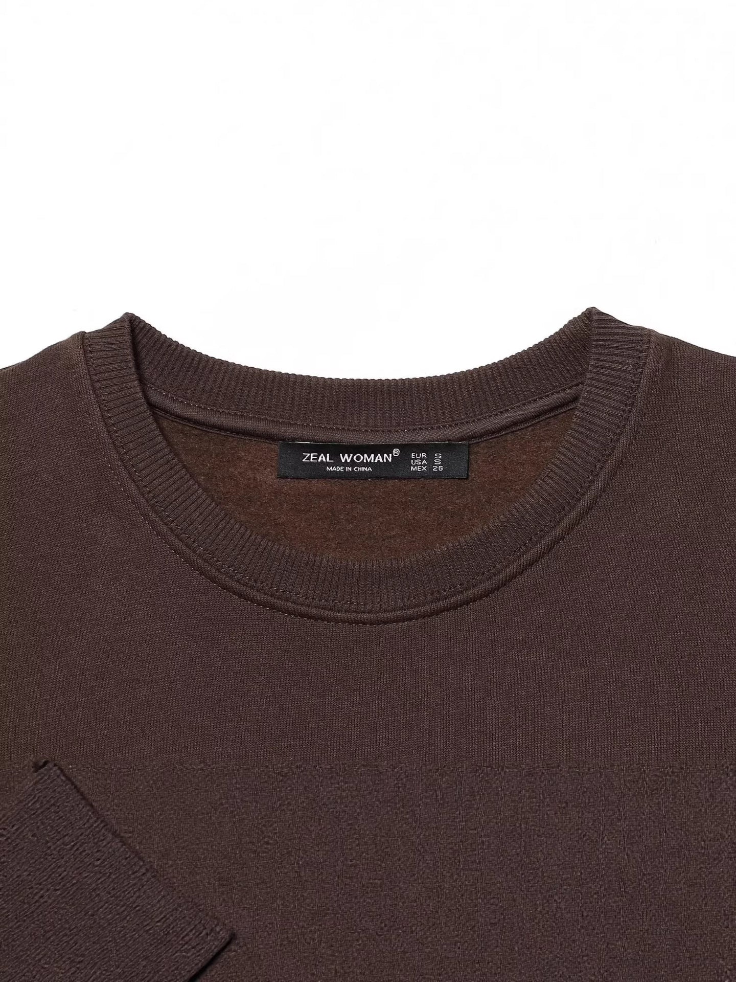 Ruffle Bow Graphic Fleece Sweatshirt