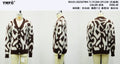 Cozy Fuzzy Printed V Neck Cardigan