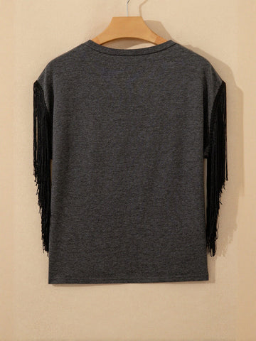 Fringed Western Graphic Tee